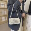 Trendy Pu Leather Crossbody Bag For Women 2024 Spring Fashionable Street Style