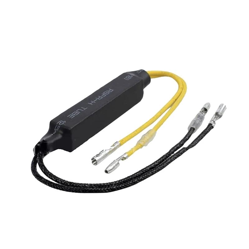 

12V 21W Motorcycle Flashing Turn Lights LED Load Resistance Decoder Light Blinker Error Repair Lamp Malfunction Eliminator