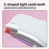 Stainless Steel Tooth Cat Detangling Brush Arched Head Ergonomic Handle Dog Brushing Comb Anti Tangle Pet Care Supplies