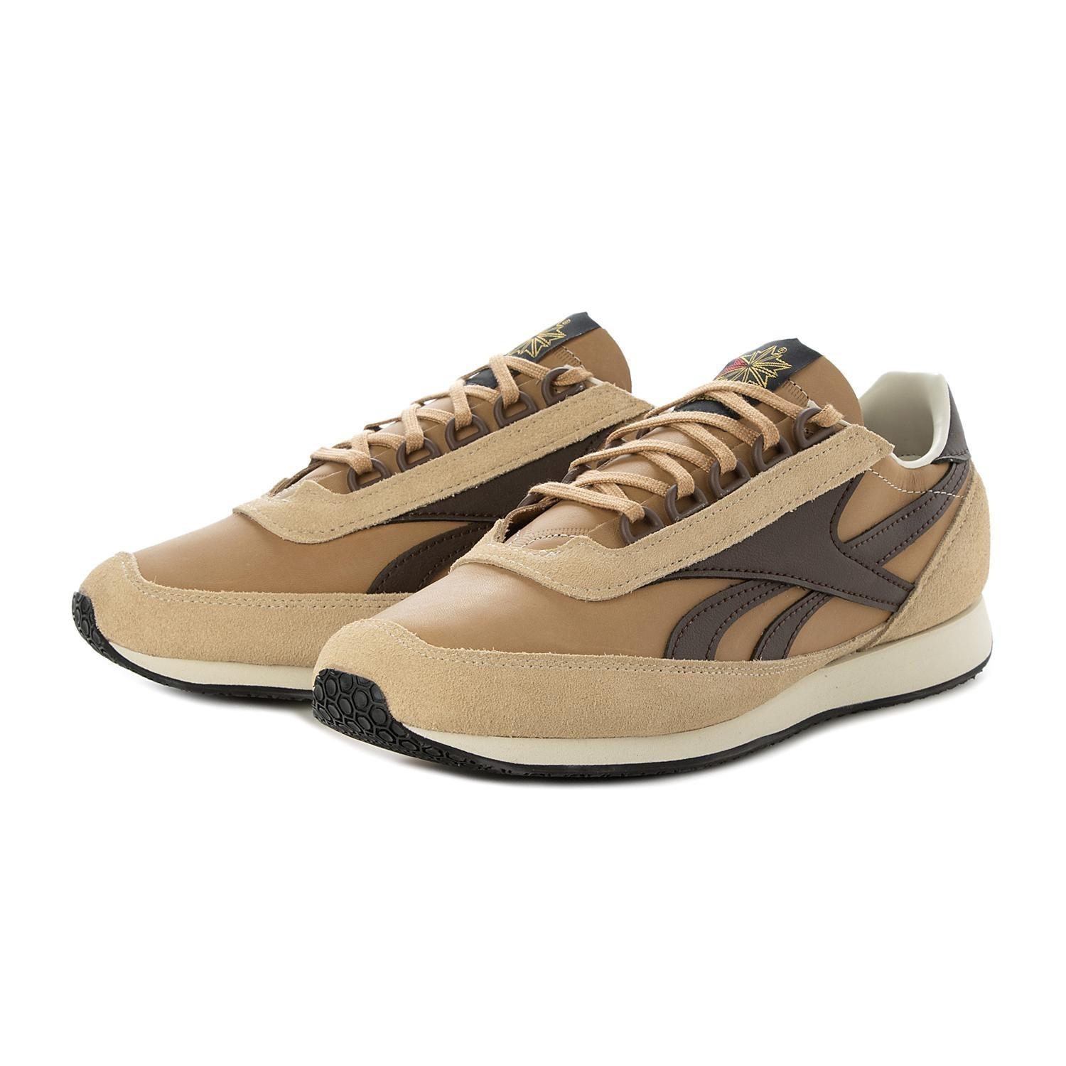 100230437 Reebok Camargue Camel Campus Brown Grit Gold (Men s) 10