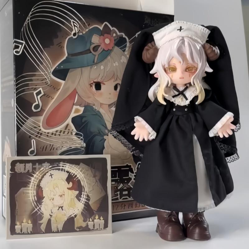 Latest Genuine Popular Luna For Moon Series 12 Point Mjd   Cute Trendy Action Anime Figurine Desktop Ornament Plaything