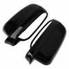 1PC Calotte Specchietti Laterali per VW JETTA MK4 2000-2005 Bora PASSAT B5 1998-2001 GOLF IV GTI 4 Copertura Retrovisore Nera Coniglio