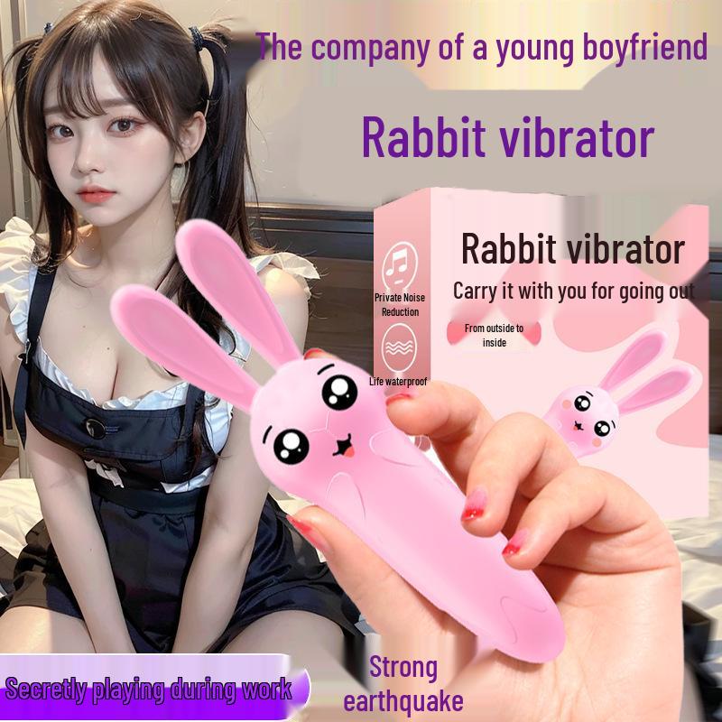 Long Love Mini Rabbit Vibrator Massager for Women
