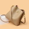 High Quality Women PU  Leather Bucket Handbags Female Crossbody Shoulder Bags Fashion Tote Bag For Bolsas Femininas Sac A Main