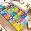 ABC Cartoon Kids Sala giochi Alfabeto Bambini che gattonano Tappeto per la prima educazione, tappeto per soggiorno, camera da letto, divano, tappetino antiscivolo
