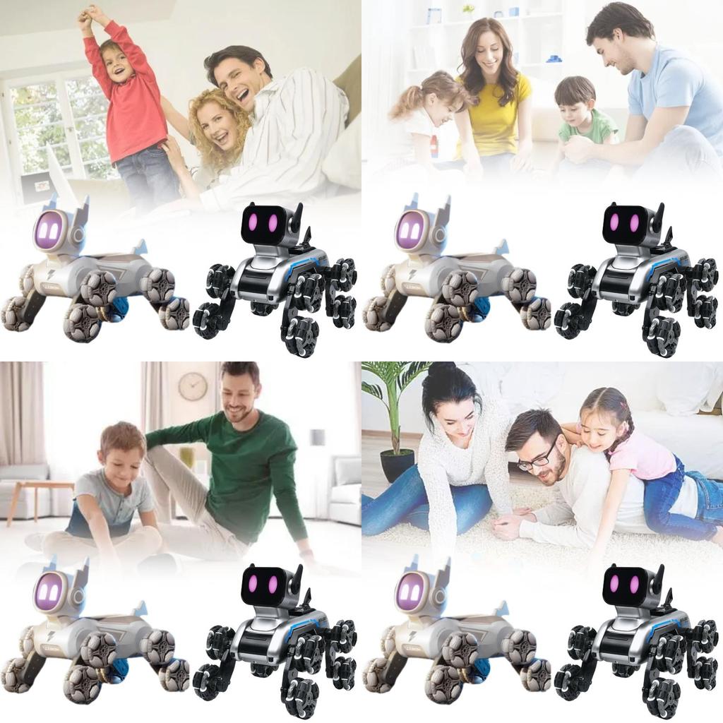 Multifunctional Remote Control Climbing Dog Toy With Gesture Sensors For Children