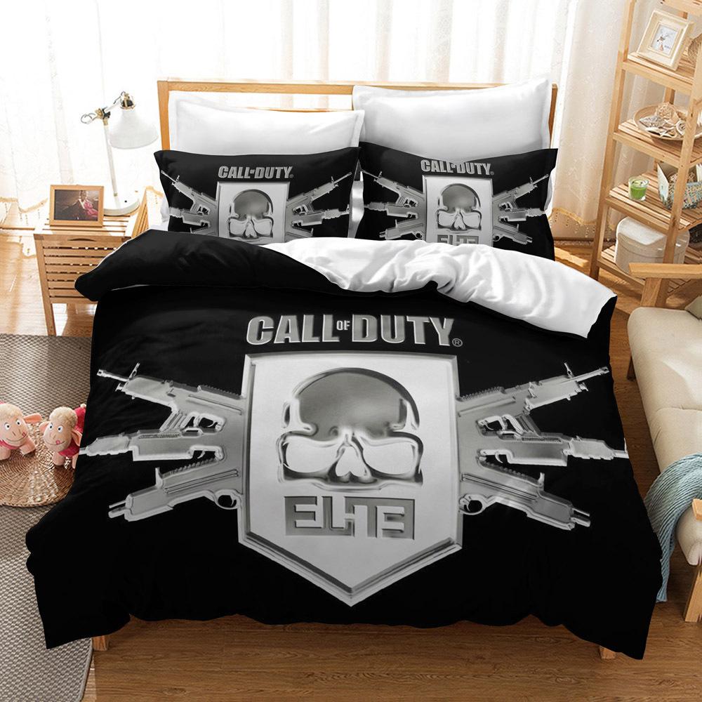 Call Of Duty Warzone Bedding Set Single Twin Full Queen King Size Game Bed Set Aldult Kid Bedroom Duvet cover Sets 3D Print 016