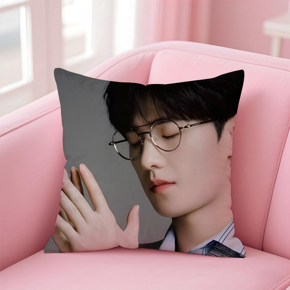 actor handsome YYang Yang Cushion Cover Pillow Case Soft Skin Friendly Fabric  Concealed Zipper