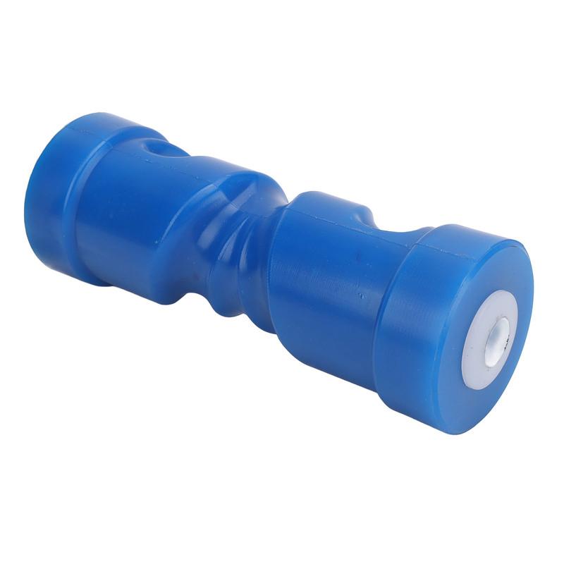 8inch Self Centering Keel Roller Bow Stop Heavy Duty PU Trailer Roller Bow Stop 0.67in Center Aperture for Boat Trailer Yacht