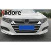 For Honda Accord 2018   ABS Chrome Front Center Grille Grills Cover Trim Molding Garnish Strip Car Styling Accessories