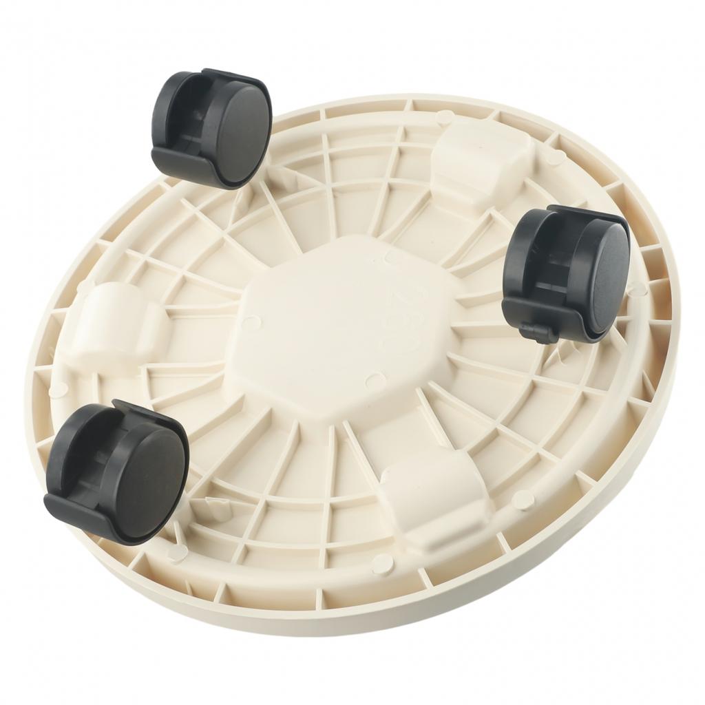 Reliable Flowerpot Base with Degree Rotating Wheels for Easy Positioning