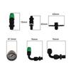 Universal Adjustable Fuel Pressure Regulator Oil 100psi Gauge AN 6 Fitting End-Black