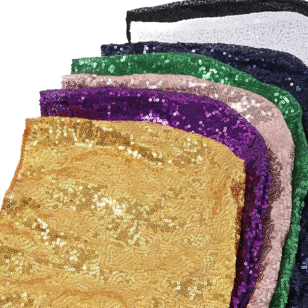 Sequin Rave Hood Unisex Rave Head Scarf Festival Outfit Raves Accessories for Women Raves Gear Halloween Cozy Loose Hat for Women