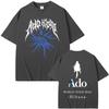 Ado World Tour 2025 Hibana T-shirt Summer Men's Women Fashion Japanese Style Tshirts Unisex Casual Cotton Short Sleeve T Shirt