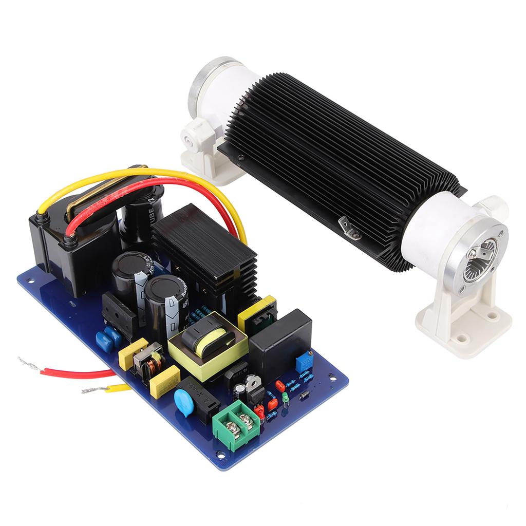 10g/h Water Cooling Ceramic Ozone Generator Ceramic Tube Adjustable Power Supply Kit