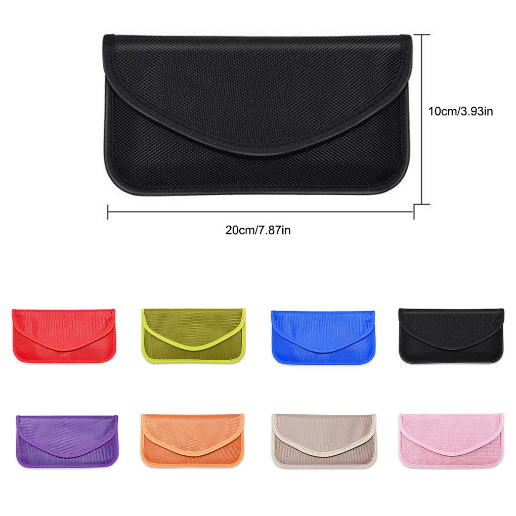 Signal Blocking Bag Anti-tracking Storage Protection Phone Wallet Reusable Smartphone Protector Shielding Pouch