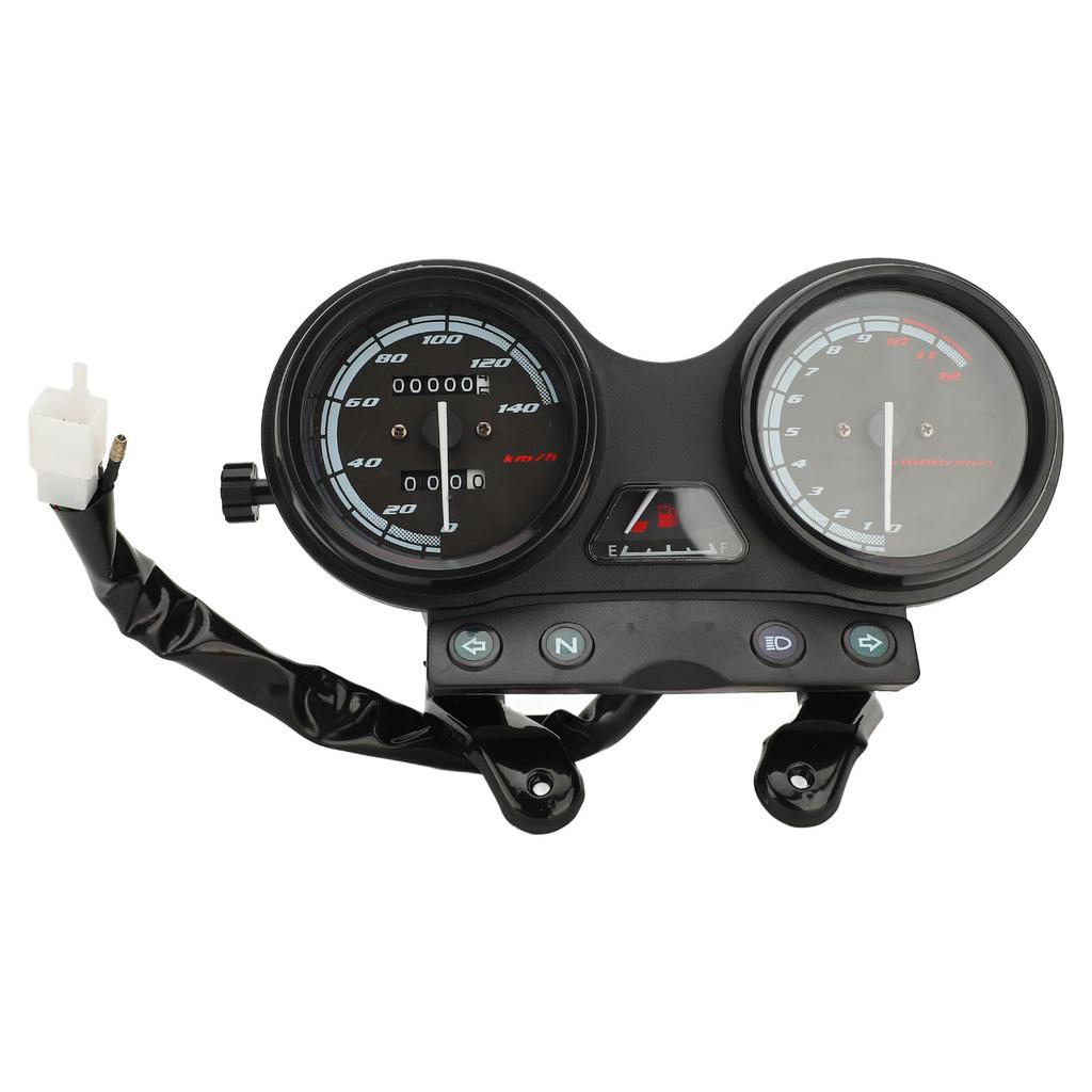 12V Motorrad-Kombi-Instrument Präzise Anzeige Stilvolles Motorrad-Tachometer Kilometerzähler-Instrument für YBR 125