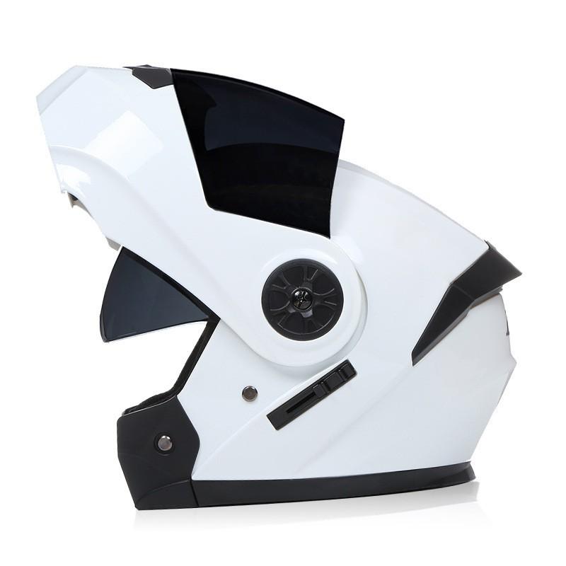 BLD Factory-direct Electric Motorcycle Helmets With Dual Lenses Removable Detachable Cycling Men Women