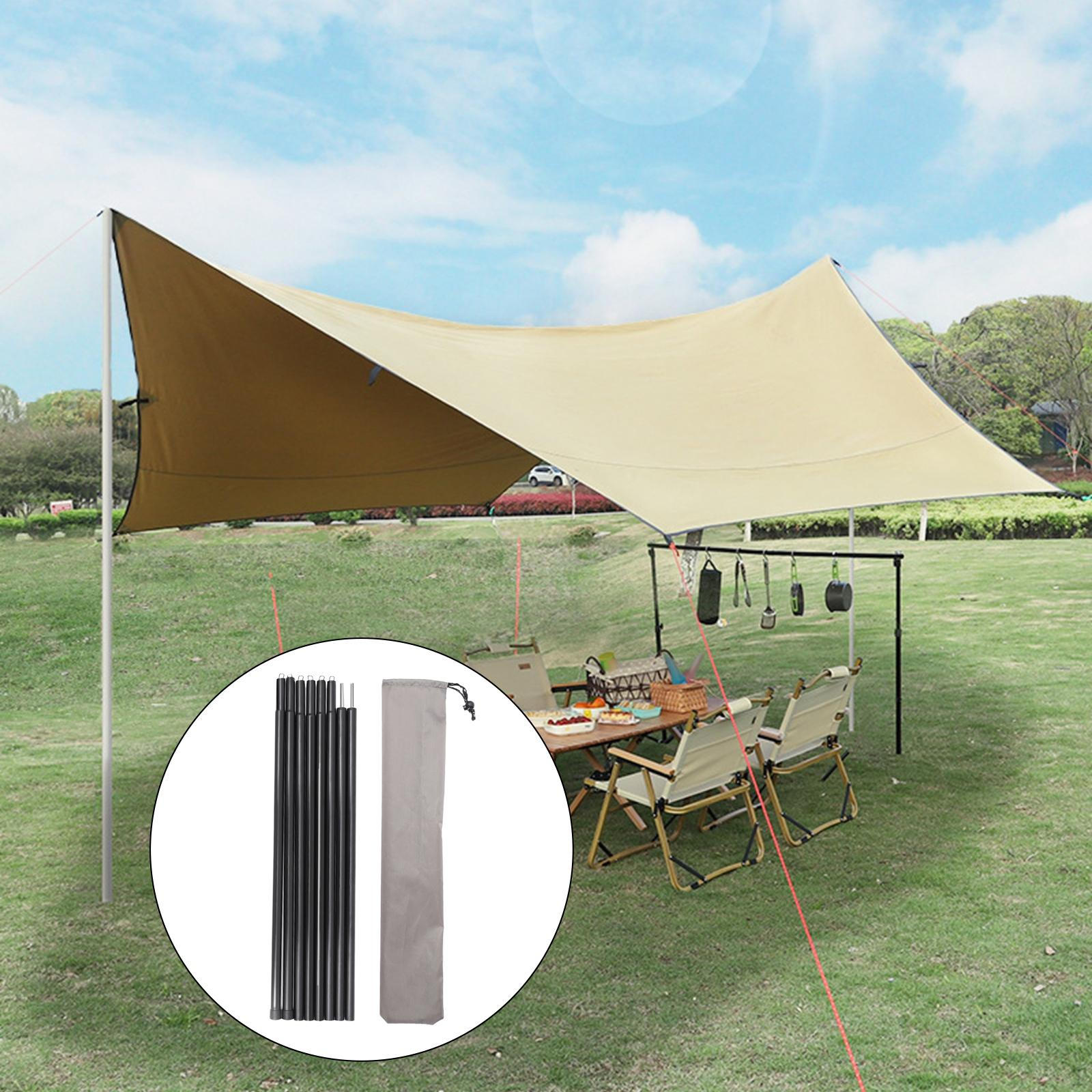 Iron Stakes for Tents And Canopies Black