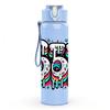 1PC Six Seven Street Graffiti Text Art 750ml Color Plastic Sports Water Bottle Leakproof Flip Straw Lid Suitable for Sports Office Home Use