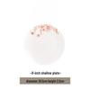 Chinese Wedding Red Floral 12-inch Fish Plate