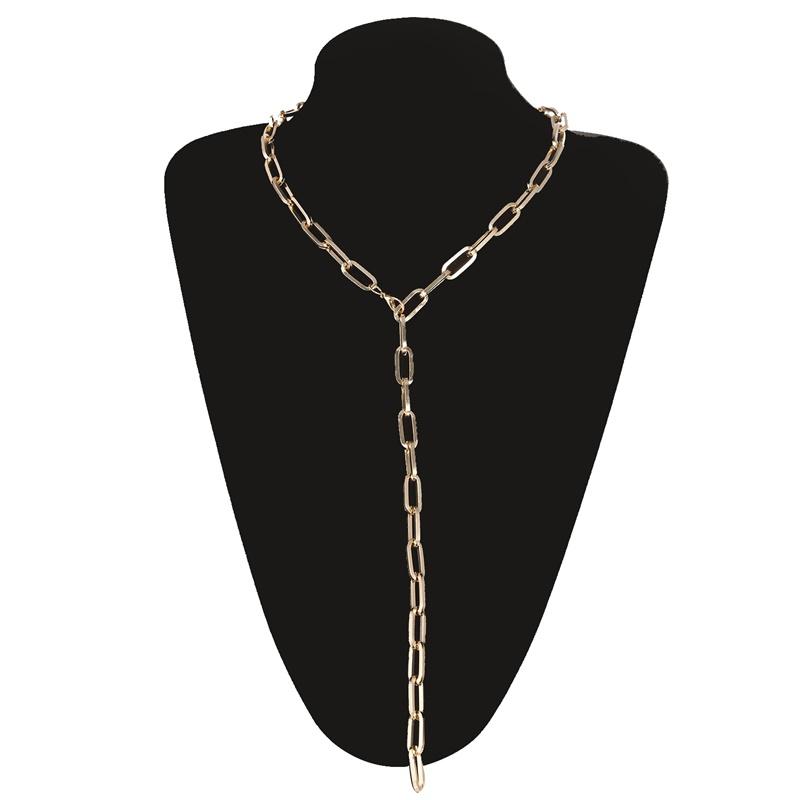 Trendy Link chain necklace 2019 Fashion Long Necklace for Women chains jewelry