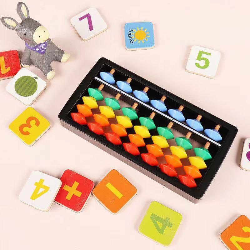 7/9/1113/15/17 Column Plastic Abacus Soroban Calculating Tool Montessori Math Toy For Kids Arithmetic Mental Arithmetic Learn