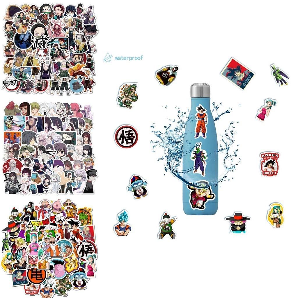 Jxz Anime Stickers "demon Slayer" And Other Popular Anime Characters Waterproof And Easy To Apply