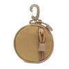 Mini EDC Tool Pouch Keychain Zipper Holder Earphone Key Wallet Coin Purses Utility Outdoor Hiking Hunting Accessories Waist Bag