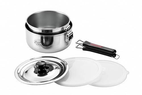 Takei Kibutsu Seisakusho Excellent Chef One-Touch Cooker 16/18cm 2-Piece Set EXC-101