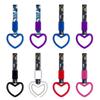 Car Hanging Decoration Heart Shape Auto Japanese Style Interior Pull ring Universal Charm Loop Automobile Accessories