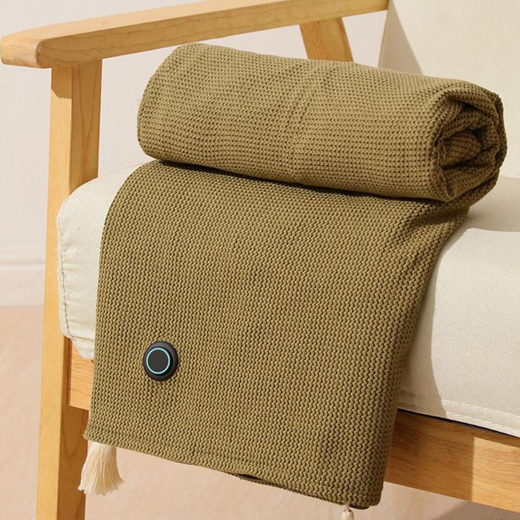 Portable Electric Heating Shawl USB Three-speed Heating Blanket Washable Outdoor Camping Office Heating Blanket Warmer Shawl