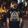 Skele Nagtang Tibetan Buddhist Skeleton T-shirt | Spiritual Demon Art