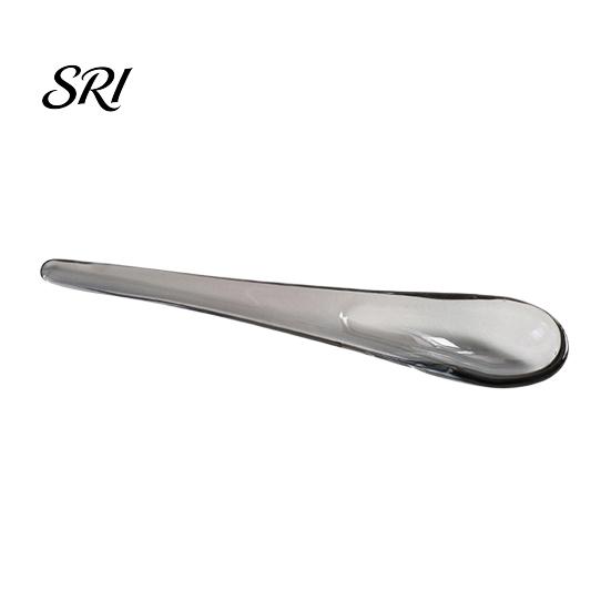 Durable Glass Spoon Handmade Colored for Coffee Milk Ergonomic Handle Stirring Bar Versatile Cooking Heat-Resistant Dishwasher Safe Artistic