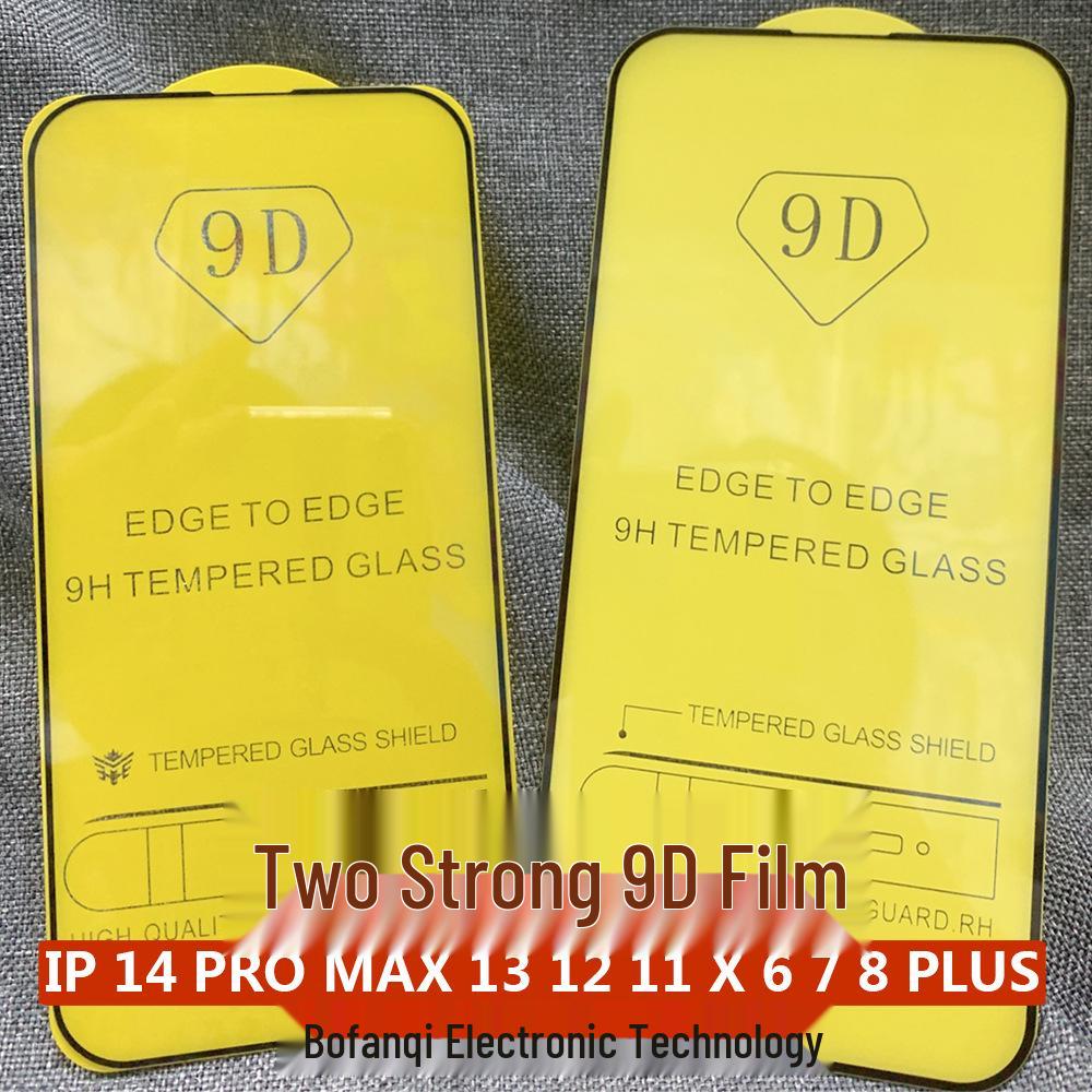 

9D Защитное стекло для экрана Apple для моделей iPhone: 15 Pro, XR, XS Max, 12, 7G iPhone 14/13/13 Pro