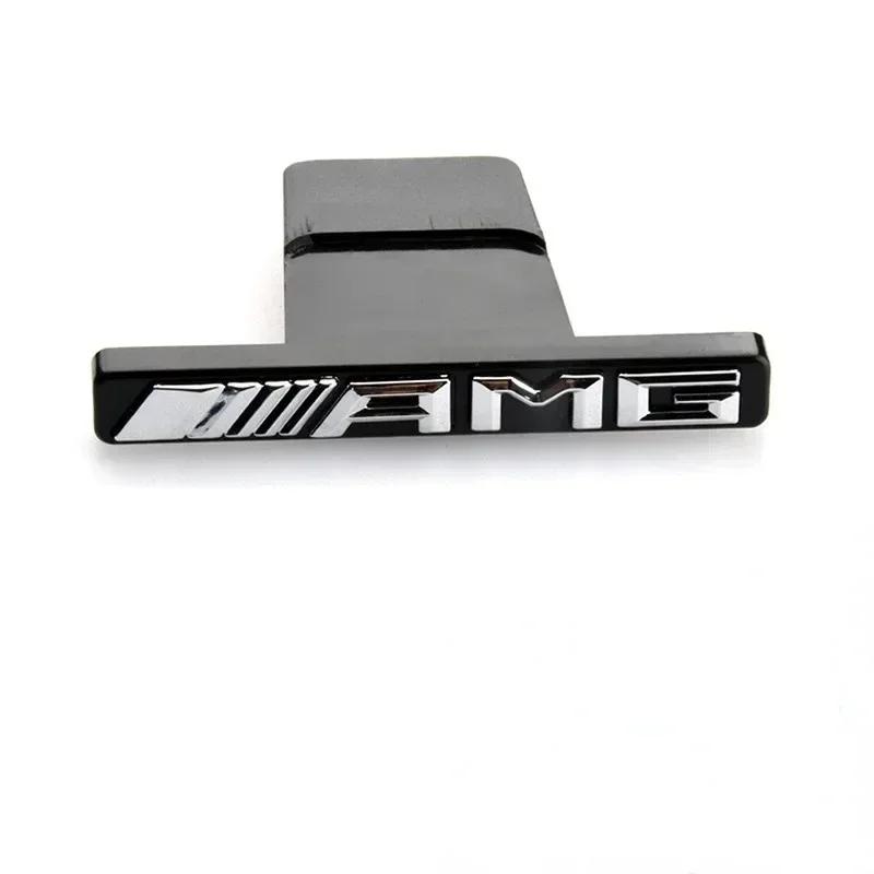 

Автомобільна наклейка Нова 2026 Для Benz AMG ABS Логотип AMG Значок на передню решітку Автомобільна наклейка Модифікаційні аксесуари для Mercedes Benz W211 W2