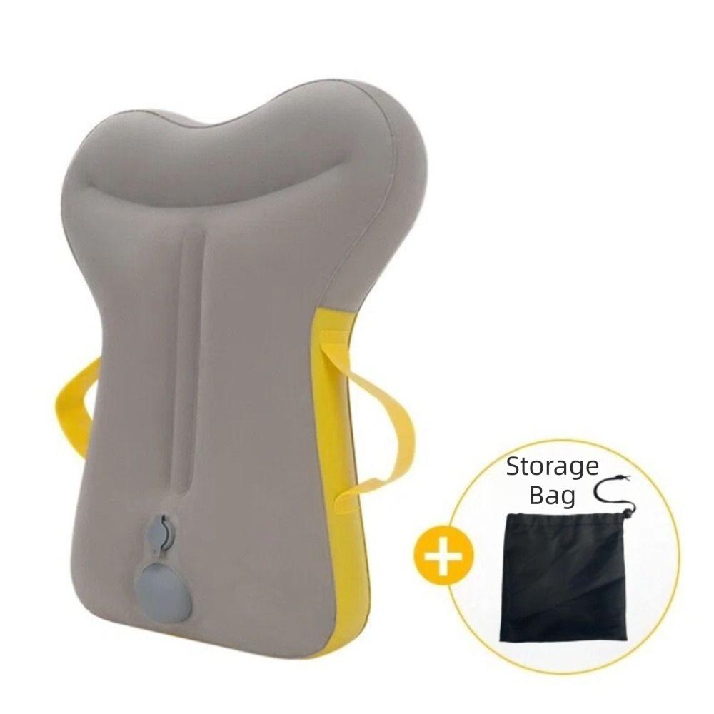 Ergonomic Support Inflatable Travel Pillow Lightweight Travel Neck Pillow Office Rest