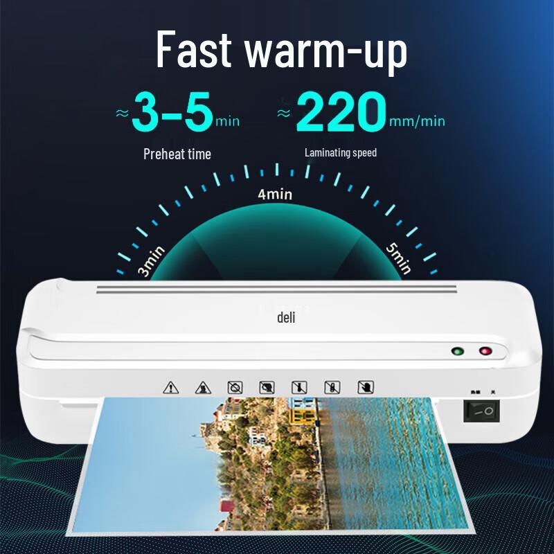 Deli A4 Mini Photo and Document Laminator