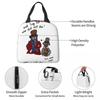 And Tiny Tim Who Did NOT Die Muppet Christmas Carol Insulated Lunch Bag for Kids School Cooler Thermal Food Box Tote Lunch Boxes