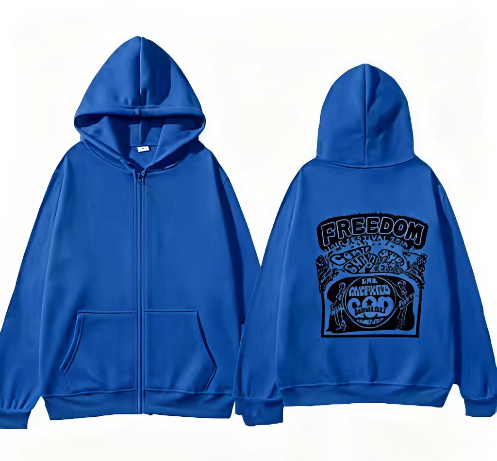 New Arrival: Simon Henriksson Zipper Hoodie Sweatshirt 'The Cry of Fear'