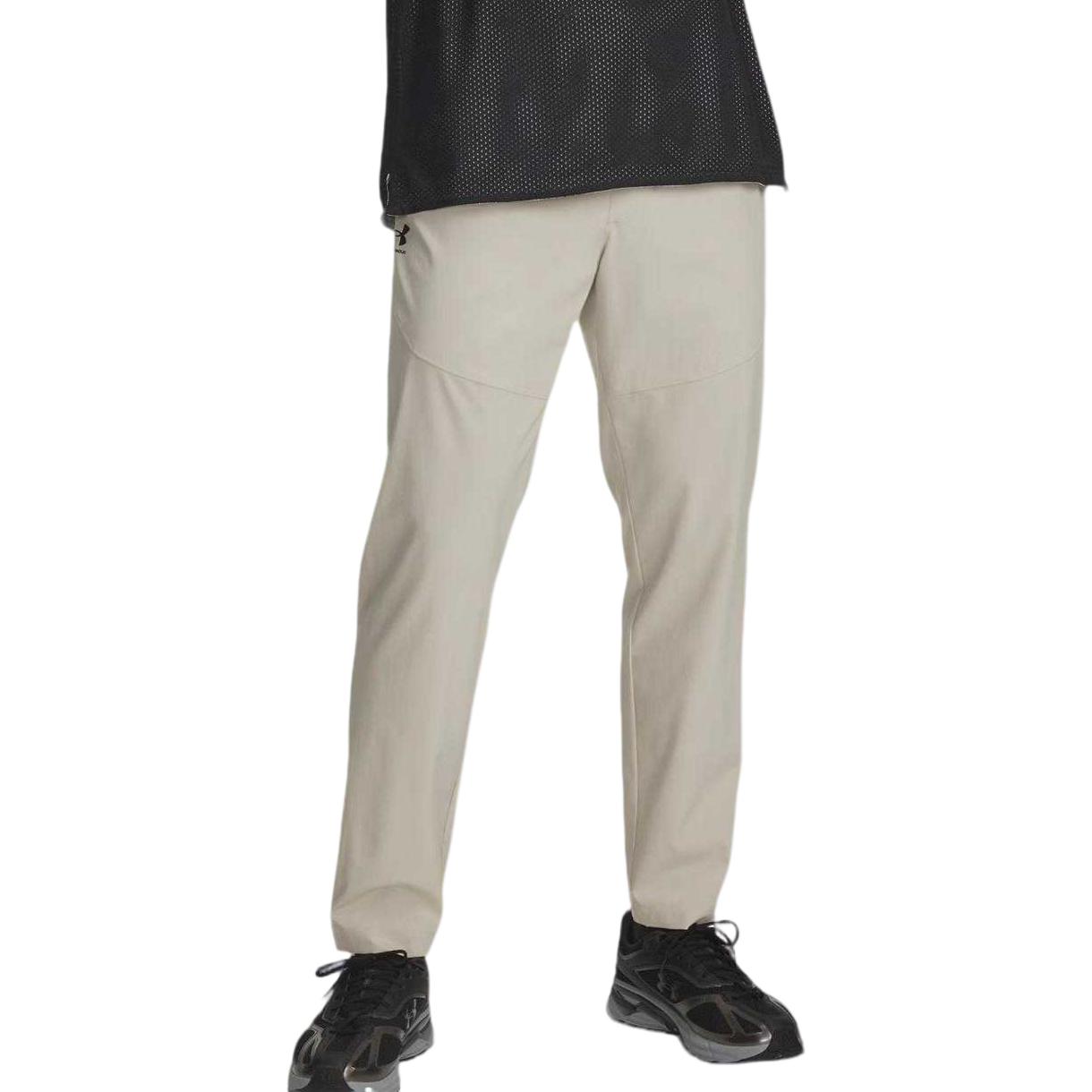 

Under Armour Vibe Woven Series Simple Comfortable Solid Color Knitted Sports Pants Men pants 1386556-289 XL