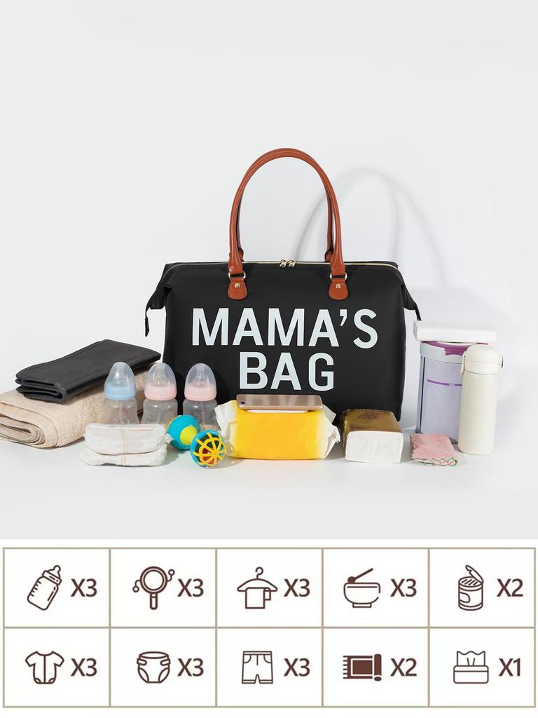 Popular Mommy Bag: Large Capacity, Insulated, Convenient Handheld for Travel & Hospital