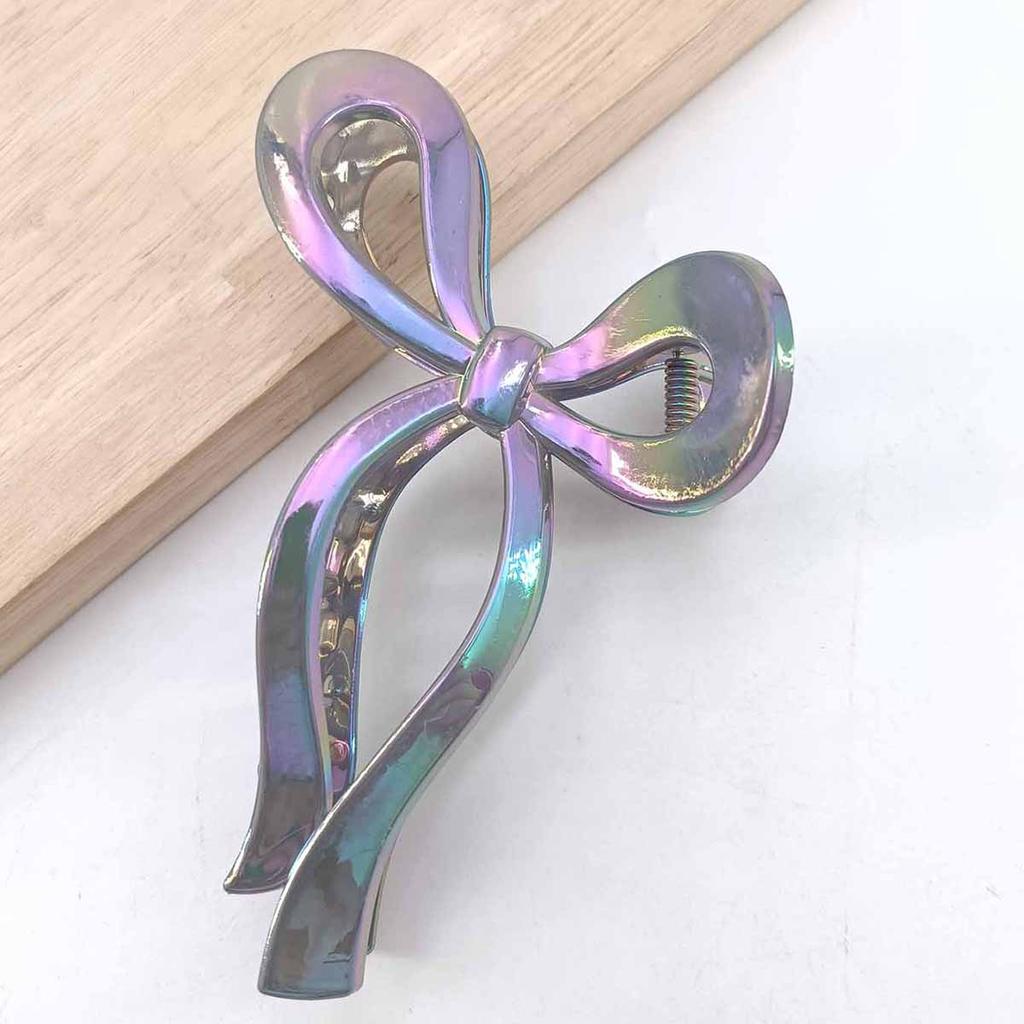 1/6 PCS Ponytail Acrylic Hair Claw Grab Bow Large Hair Clip Hollow Square Hairpins Barrettes for Women Girls Hair Accessories