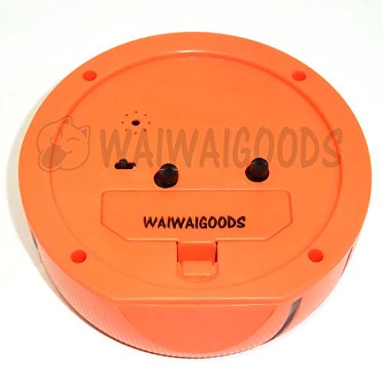 WAIWAIGOODS Sports-themed Ball Design Alarm Clock, Analog, Silent, Colorful, Interior Clock (Basketball)