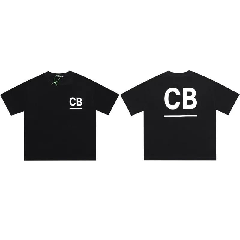 Summer Fashion Heavyweight Retro Men's English Letters 100% Cotton Printed Round Neck High-quality Casual Fitness Street T-shirt