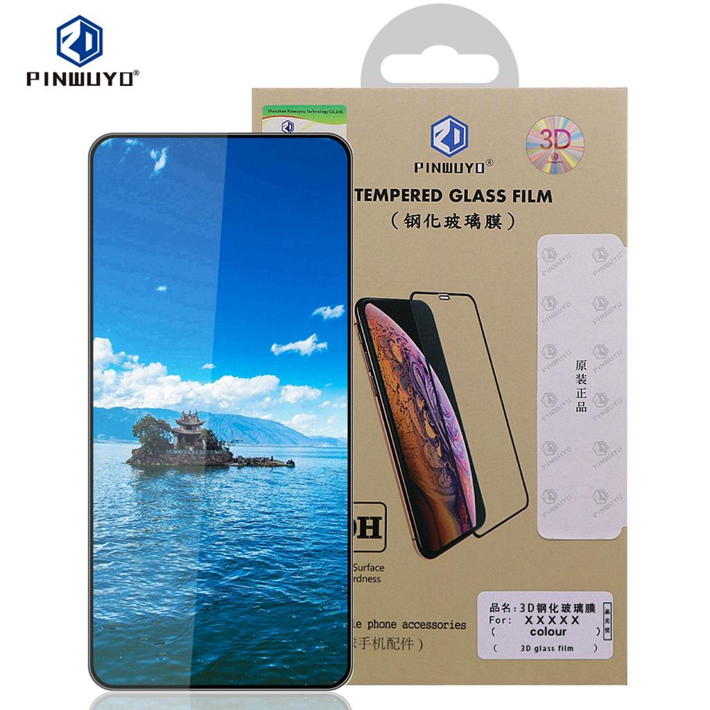 For vivo iQOO 12 5G Tempered Glass Film PINWUYO Explosion-proof 9H 3D Full Screen Protector