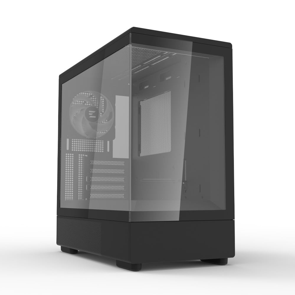 ZALMAN P10 Black Säulenlose Struktur Mini-Tower-PC-Gehäuse schwarz CS8958 Micro-ATX