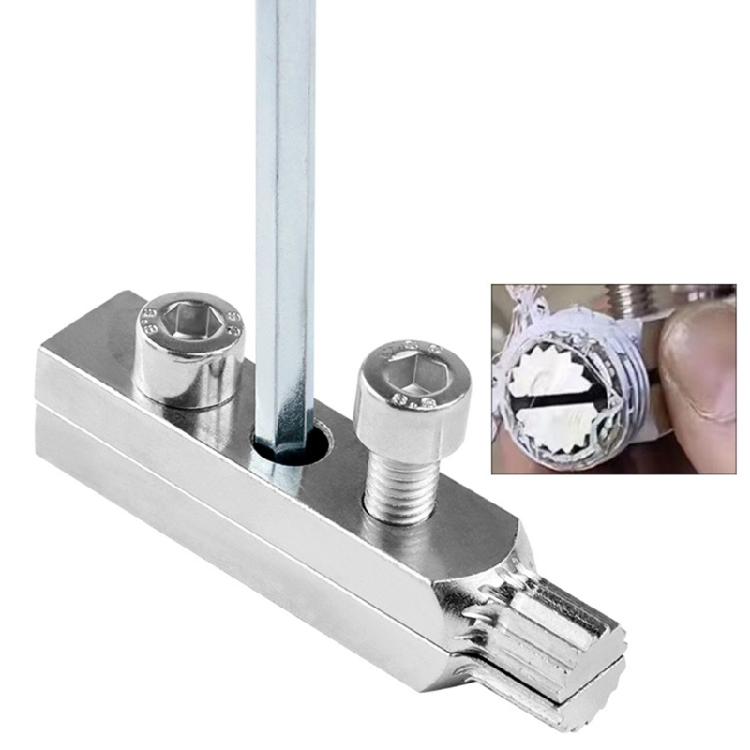 Faucet Angle Valves Broken Wire and Stripping Screw Extractor Kit Broken Pipe Extractor Tool for Home and Commercial Use