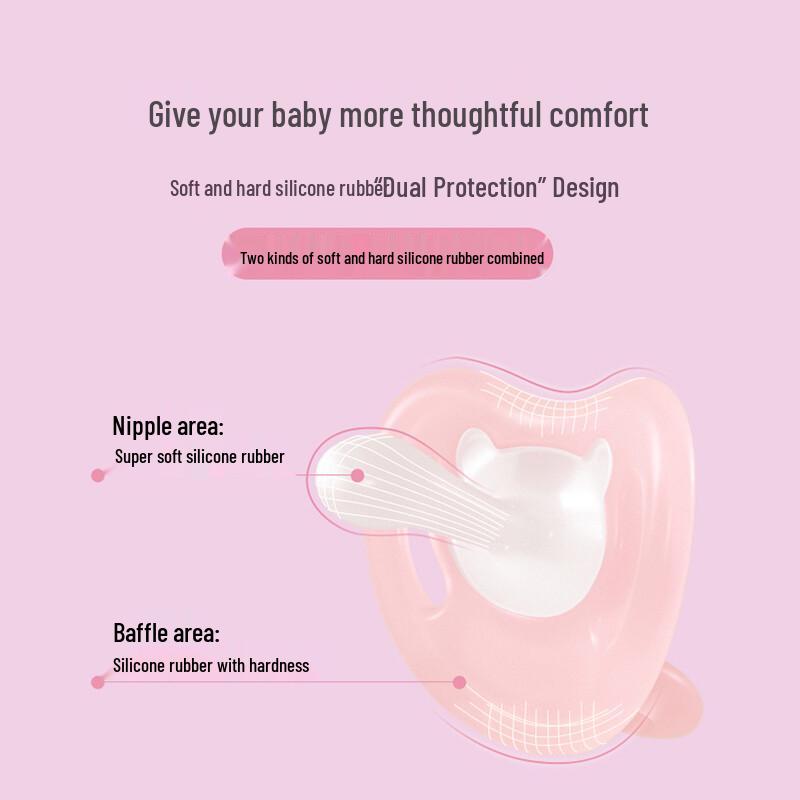 Pigeon Silicone Pacifier with Storage Box