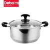 Debo Stainless Steel Frying Pan & Soup Pot Set